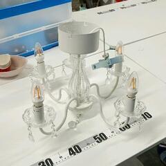 0523-141 IKEA シャンデリア 5アーム ホワイト　※...