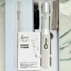 ❤️新品❤️ヘアアイロン コードレス 2WAY コテ ストレート USB充電 200℃の画像