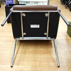 【8脚在庫】業務用 スチールチェア 幅57×奥行50×高さ81.5 座面高44cm パブリック株式会社 店舗用 チェア 肘付き 椅子 ラウンジチェア イス 札幌市 清田区 平岡の画像