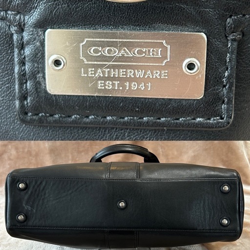 コーチCOACH2WAY牛革ビジネスバッグ本革ビジネスバックブリーフケース書類鞄