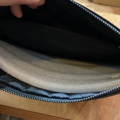 クラッチバック　ブラックの画像