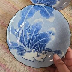 お値下げ中！昭和レトロ 中古品 ガブ絵 皿 6枚の画像