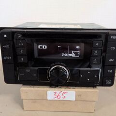365 作動品 CP-W66 トヨタ　USB/CDチューナー