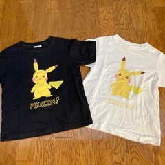 130サイズ　ポケモン　ピカチュウTシャツ　まとめて