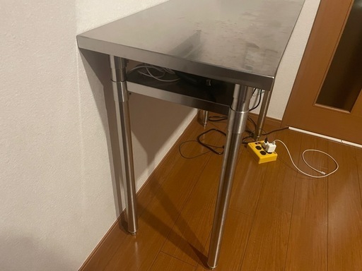 ステンレス　デスク