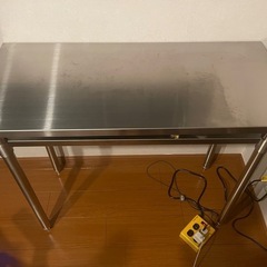 ステンレス　デスクの画像