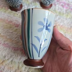 お値下げ中！昭和レトロ 中古品 有田焼 湯のみ3個セットの画像