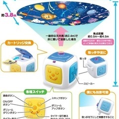 【ジャンク品】ディズニー　おやすみホームシアターの画像