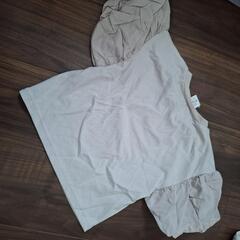 【90サイズ】ぽわん袖Tシャツ　新品の画像
