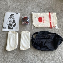 【美品】BABY & Me ヒップシートキャリアONE ブラック　専用収納袋付の画像