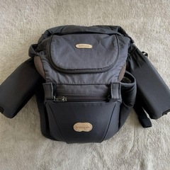 【美品】BABY & Me ヒップシートキャリアONE ブラック　専用収納袋付の画像