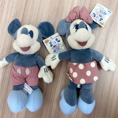 【タグ付き】1998年 レトロ ミッキー ミニー ぬいぐるみ