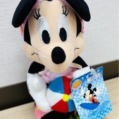 【タグ付き】ミニーちゃん ぬいぐるみ　水着 2000年