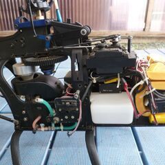 引き取り限定福岡県/HIROBO Shuttle ZX ラジコン ヘリコプター/動作未確認ジャンク品・中古品・本体のみ※説明お読みください/現状渡しの画像