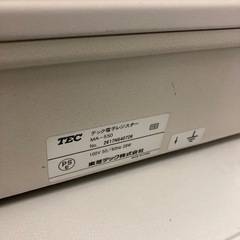 東芝テック　テック電子レジスター　MA-550の画像
