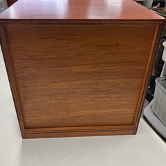 ☆値下げ☆I2505-659 木製3段小物入れ 中古美品の画像