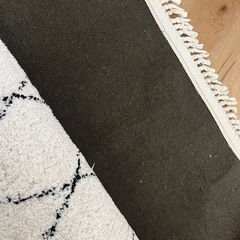 モロッカン風ラグ　　100×150   美品の画像