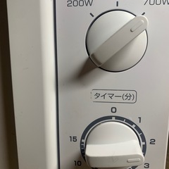 電子レンジ　山善の画像