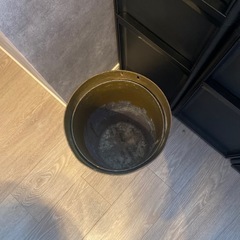 インダストリアル　ゴミ箱　ミリタリーの画像