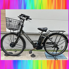 🌈乗ったまま充電！💖ブリヂストン 　ステップクルーズ　電動自転車...