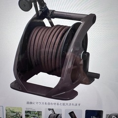 未使用に近い　ホース　ホースリール　30m ガーデニング　植物　掃除