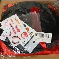 魔女 コスプレ 子供用 【お手軽５点セット・初心者向け】REDの画像