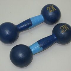 stp-3207　ダンベル　2個セット　2kg×2　4kg　鉄ア...