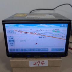 274 ケンウッド　カーナビ　MDV-L402 2015 地図デ...