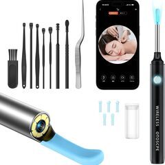耳かき カメラ付き 耳かき【2025年革新版&2000万画質】耳掃除 3.5mm極細レンズ 左右反転機能 WIFI接続 イヤースプーン IP67防水 カメラ付き耳かき 耳掻きカメラ 耳垢除去 耳垢クリーニング 耳のケア 録画 写真 Type-C充電 子