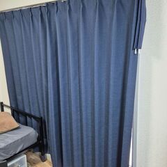 ニトリ 遮光カーテン 3セット販売しますの画像