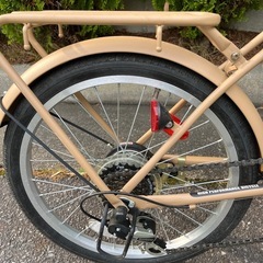 　[超美品] 20インチ6段変速折り畳み自転車の画像