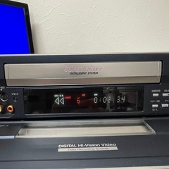 f●■★Panasonic パナソニック デジタルハイビジョン D-VHS S-VHS ビデオデッキ NV-DH1【リモコンなし】の画像