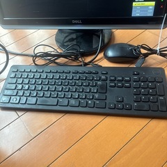 DELL REV-A03モニター21.5インチ+キーボード+マウスの画像
