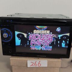 266 作動品 カロッツェリア FH-770DVDの画像