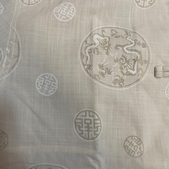 【新品未使用】チャイナ風　半袖　Lサイズ⭐︎ネックレス付き⭐︎冷房対策にの画像