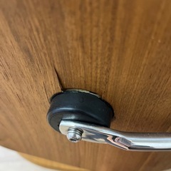 ハーマンミラー Herman Miller ウォールナット メタルレッグ (レプリカ/リプロダクト)4脚セット　の画像