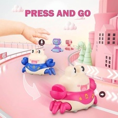ミニカー 知育玩具 1~5歳向け4台セットの画像