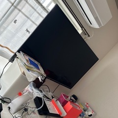 テレビ55型とテレビ台　ジャンク品