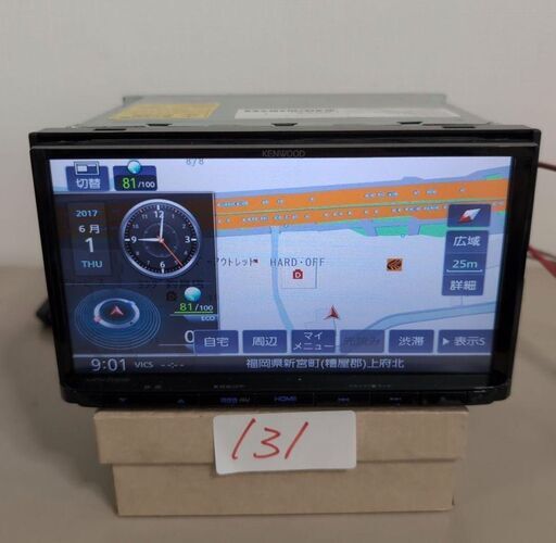 131 完 ケンウッドKENWOOD MDV-D305 カーナビ 2018年 131 完 ケンウッドKENWOOD MDV-D305 カーナビ 2018年