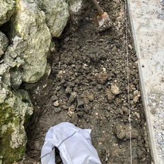 庭土　粘土　土　家庭菜園　畑の画像