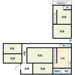 💸敷礼無料！広々5LDK 家賃3.2万円 倉庫・畑付 DIY・事務所可 - 賃貸（マンション/一戸建て）