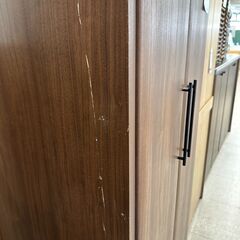 ★ジモティ割あり★TJ11715 (株)ニトリ　ファニチャー ワードローブ 茶 H202×D52.5×W86 クリーニング済みの画像