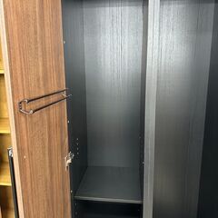 ★ジモティ割あり★TJ11715 (株)ニトリ　ファニチャー ワードローブ 茶 H202×D52.5×W86 クリーニング済みの画像