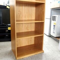 本棚 ナチュラル 大型 幅約60cm 木目調 カラーボックス 棚 フリーラック 多目的棚 札幌市 北区 屯田の画像