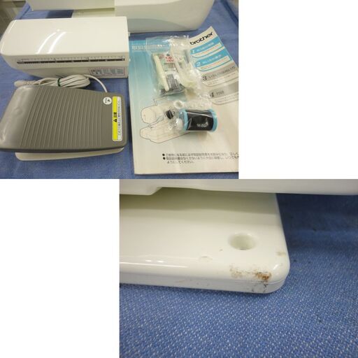 ブラザー コンピュータミシン MZ-400 CPS50 フットペダル・取説付き