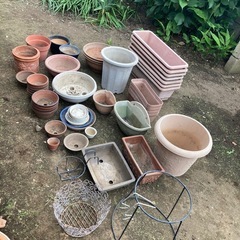 植木鉢  ハンギンクワイヤー 水受けなど たくさん