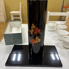 【未使用】会津塗り一輪挿し