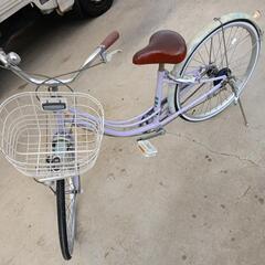 20%値下げ　24インチ自転車　ライト　カギ