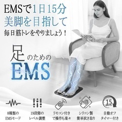 足裏 EMS 【シリコンフットマット 】8種モード＆19段階レベル遠隔リモコンの画像