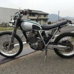 ホンダ XLR250R MD22 スクランブラー仕様 実動 書類付き 吹け上がり良好 林道 ストリート レストア カスタムベースにもの画像